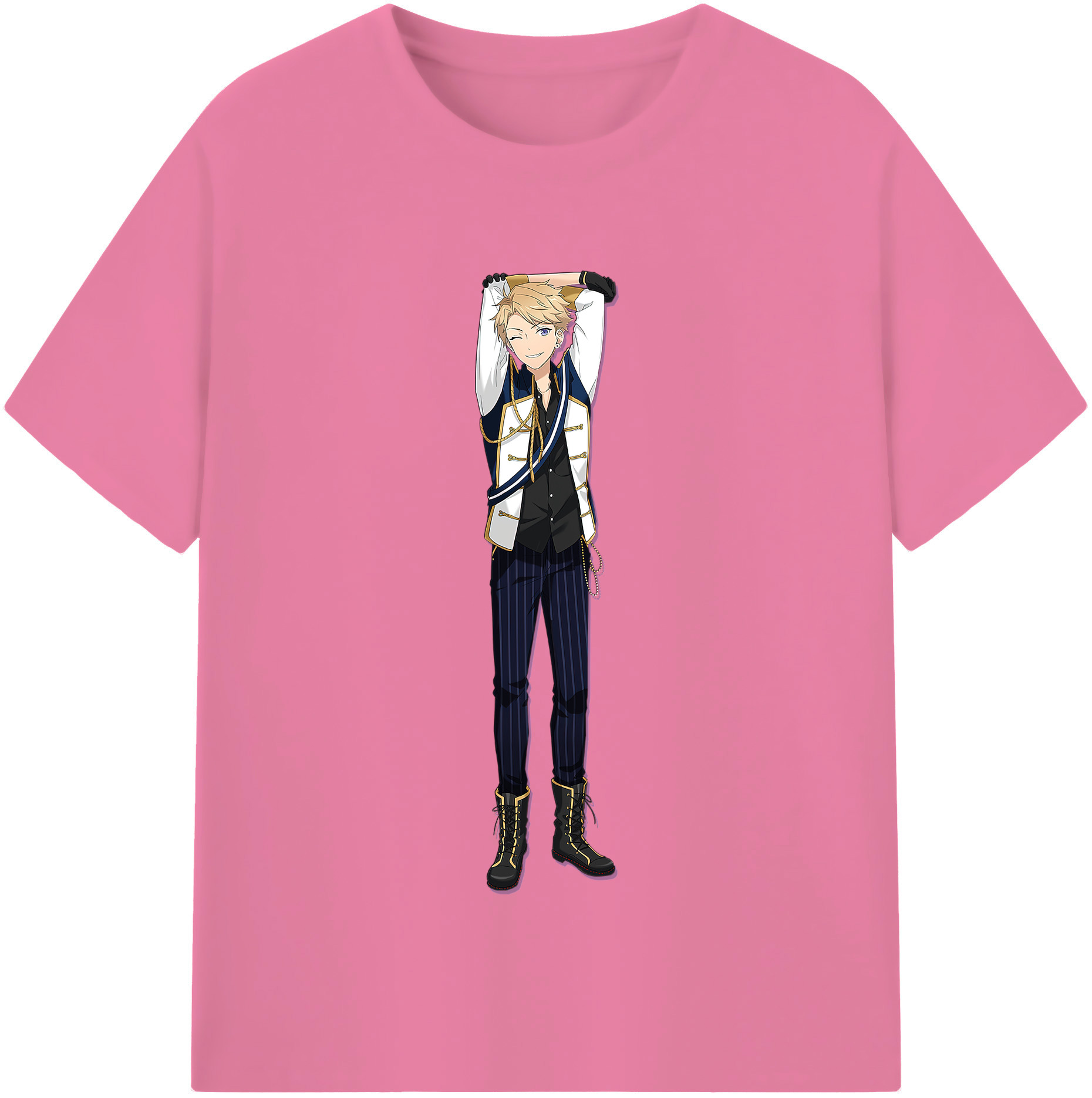 （画像用） あんさんぶるスターズ! Ensemble Stars 綿100％半袖Tシャツ（フロントプリント）